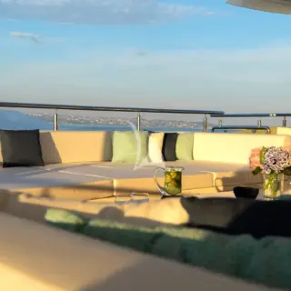 Eternal Spark - Main Deck Aft - Stern Lounge Sofas