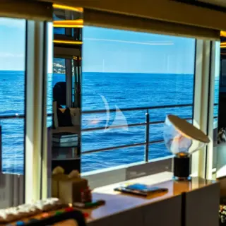 Eternal Spark - Main Deck - Main Saloon & Dining - Side View Full Height Windows