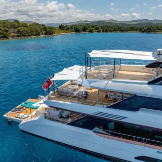Stern decks view