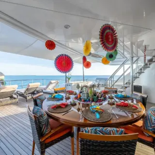 Bridge Deck Dining Area