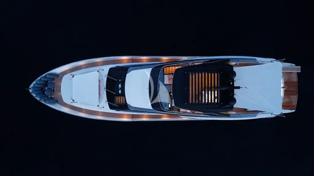 ALEXANDER M - Top view by night