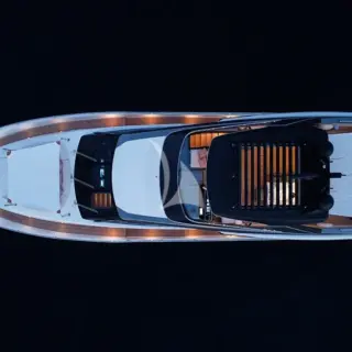 Top view by night