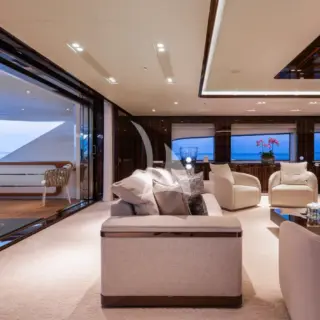 Upper deck salon