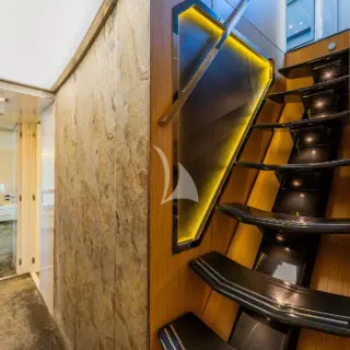 PANGEA access to lower deck and corridor