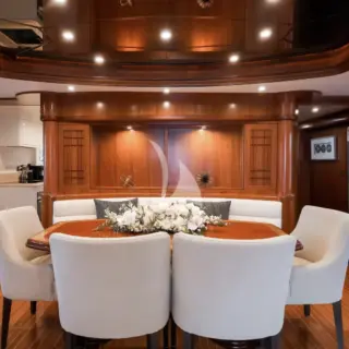 WW Interior Dining Area - Main Deck Just Aft Of The Galley.