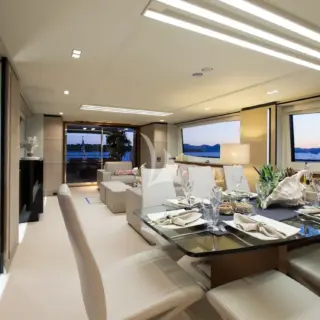 Main deck salon & dining