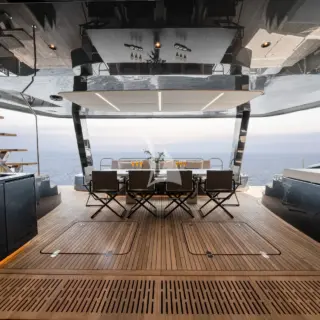 Aft deck