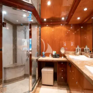 Master bath with shower
