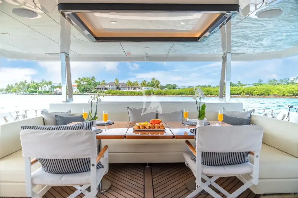 JUST A VACATION - Aft Deck