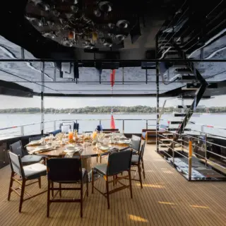 Bridge Deck Aft Dining