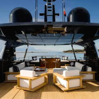 Sun Deck - view Fwd