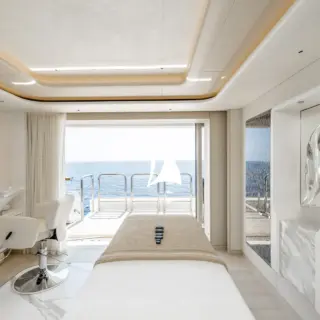 Owner's deck massage and beauty salon