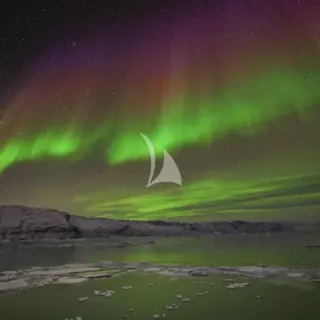 East Greenland - Aurora Borealis