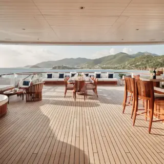 Sun deck aft