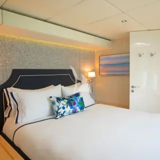 Sleep in crisp, luxurious linens