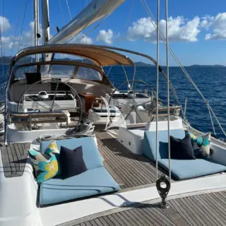 MIDNIGHT aft deck lounge spot