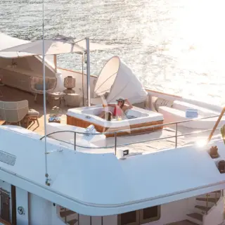 SOPHIE BLUE - Aft sundeck