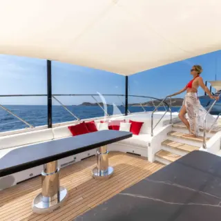 Fore deck area