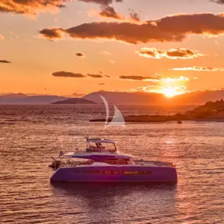 MAJESTY OF GREECE - Aerial View - Sunset Time 