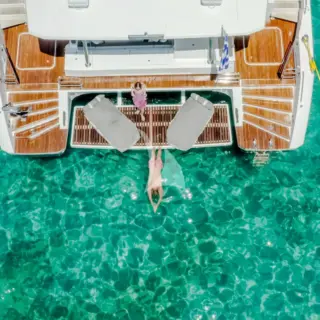 Aft sea view - Factory Photo