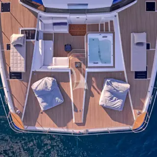 MAJESTY OF GREECE - Aerial View - Front Deck 