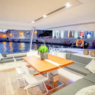Aft deck area -  Factory Photo