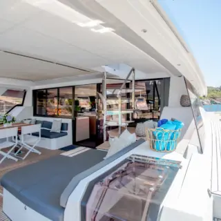 Aft deck area -  Factory Photo