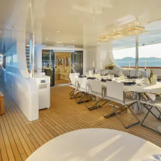 Aft deck