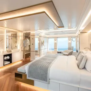 Master suite with beautiful views