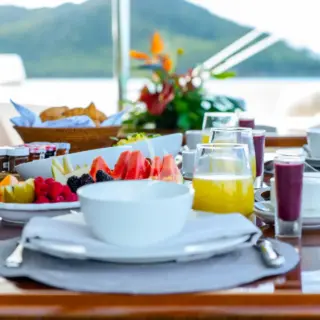 Breakfast spread