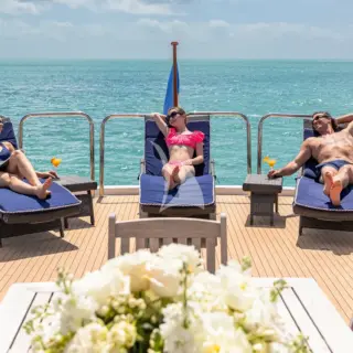 Upper Deck Lounging