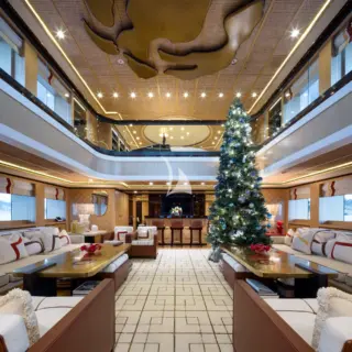 Main salon double height atrium