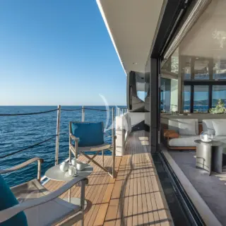 Main Deck Salon Balcony