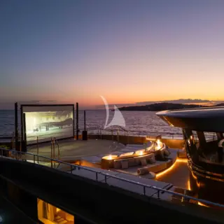 Upper Deck Forward - Lounging Area & Outdoor Cinema