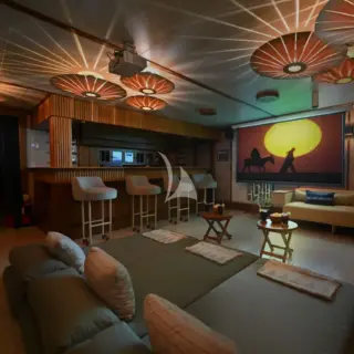 Cinema room setup