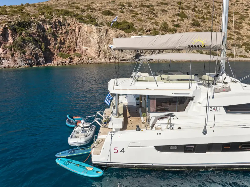 SAHANA - Aft Deck - Aerial View 