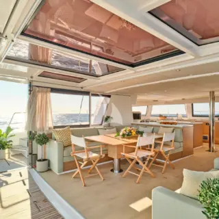 SAHANA - Main Salon, aft deck