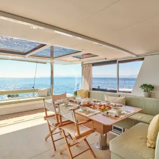 Formal Dining Area - Aft Deck