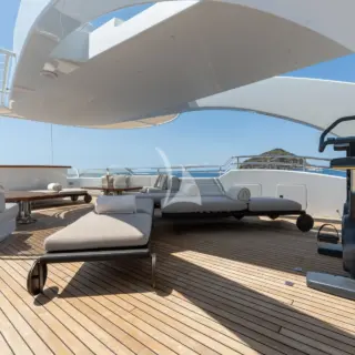SUNDECK LOUNGE AND GYM AREA