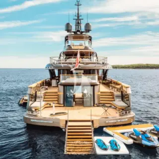 Stern View - Water toys