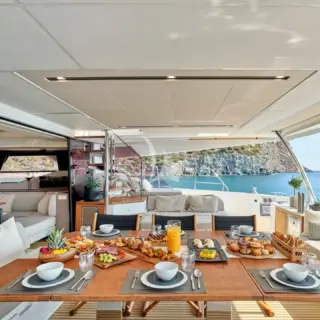 STEPHANIE - Aft Deck - Dining Area