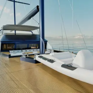 OGUZ KHAN main deck forward