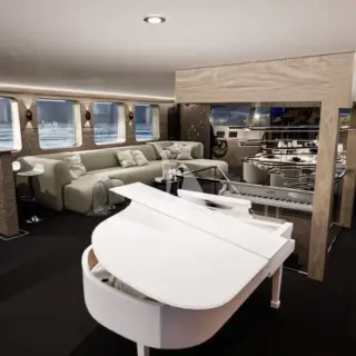 OGUZ KHAN saloon facing forward