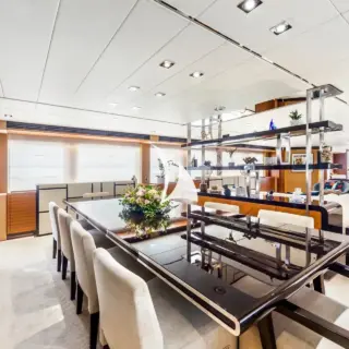Main deck dining area