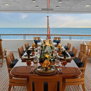 Bridge Deck Aft Dining