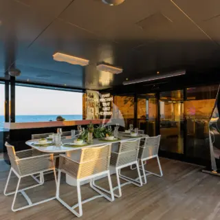 Upper Deck Dining Area
