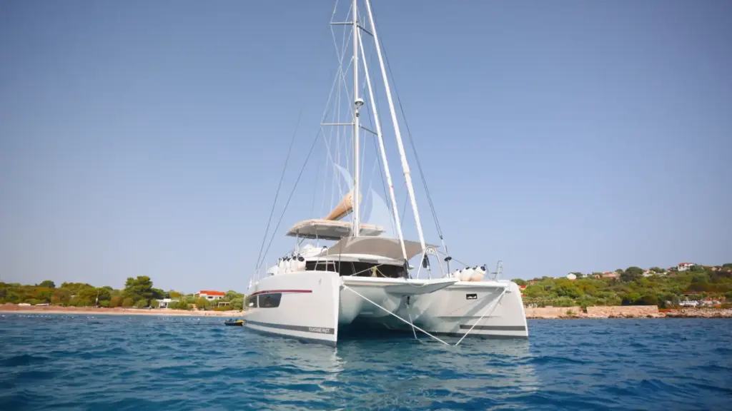 Nika I - Nika one on anchor 