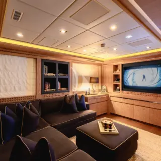 Media room/family cabin convertible