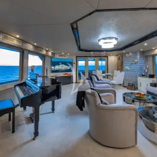 Main Salon looking aft