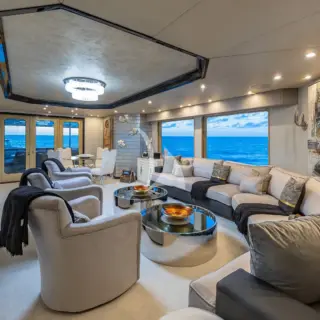 Main Salon looking aft